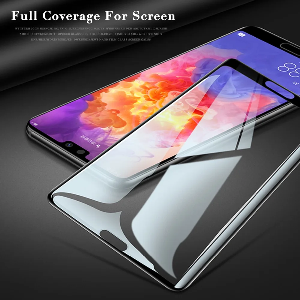 Закаленное стекло на huawei P20 Lite Защитное для экрана Pro защитное huawey p20 световая