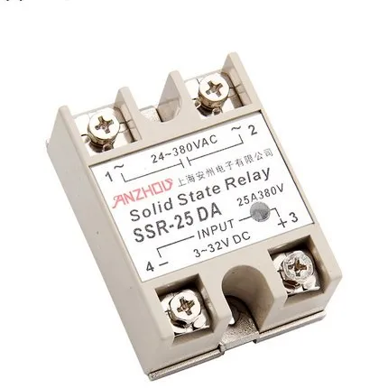 

SSR - 25 DA 25A solid state relay DC control AC
