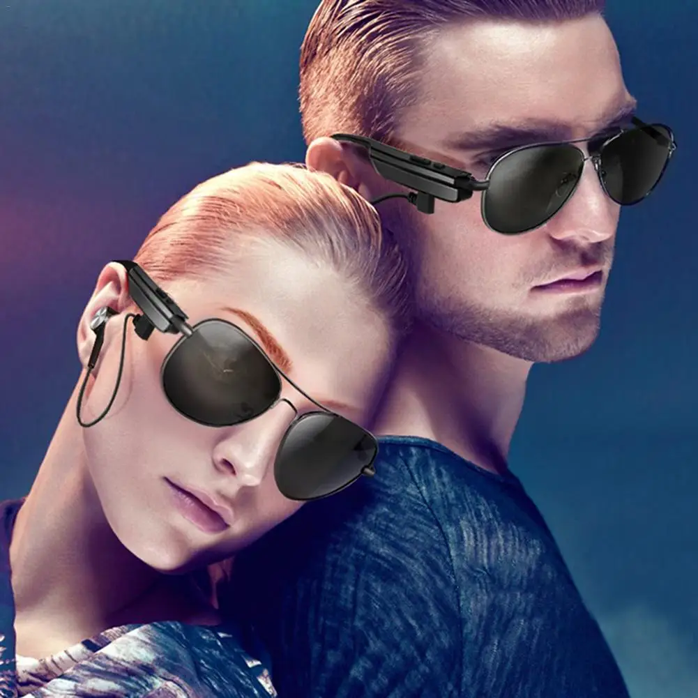 

New Sunglasses Wireless Bluetooth Headset Outdoor Travel Stereo Ear Phone