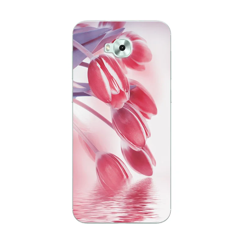 W36 Для ASUS Zenfone 4 Selfie ZD553KL 5," чехол для телефона с сердечком, защитный чехол на заднюю панель Для Zenfone 4 Selfie ZD 553KL, облегающий чехол - Цвет: W36