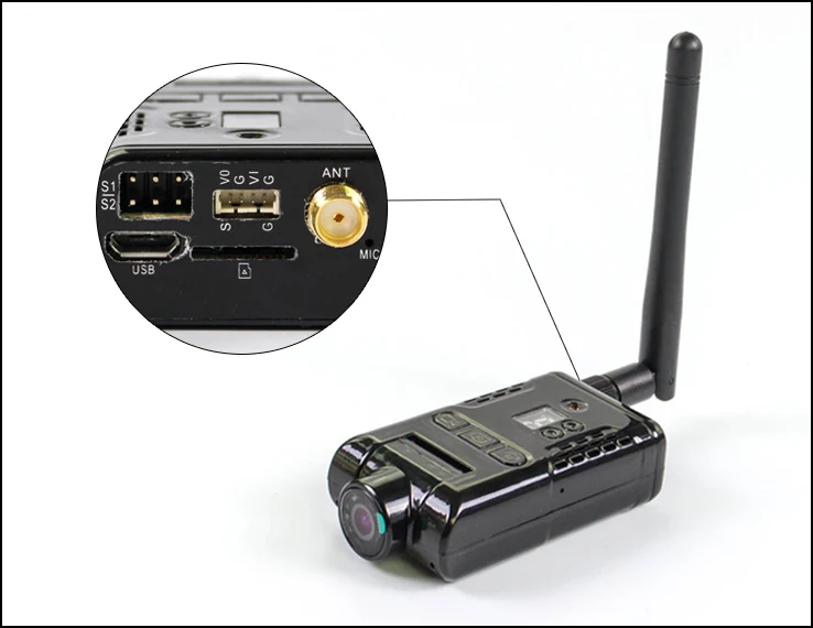 Фотокамера SKY HD01 5 8G 1080 P HD беспроводной FPV передатчик DV Camera AIO (SKY 8 Ghz AIO)|motor slide|motor