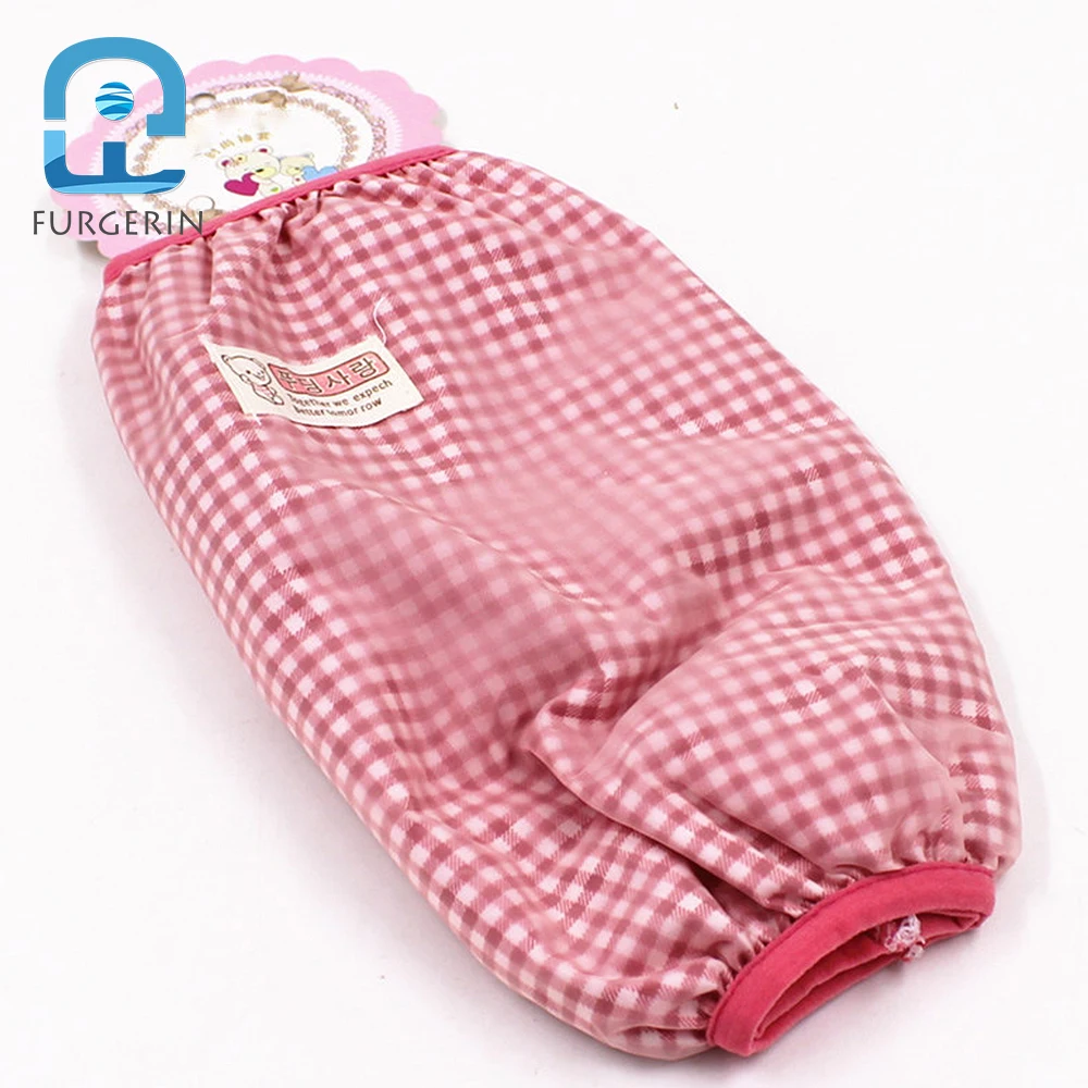 FURGERIN Oversleeve waterproof Dirt proof Checks Oversleeves аксессуары для дома кухня oversleeves двухслойный