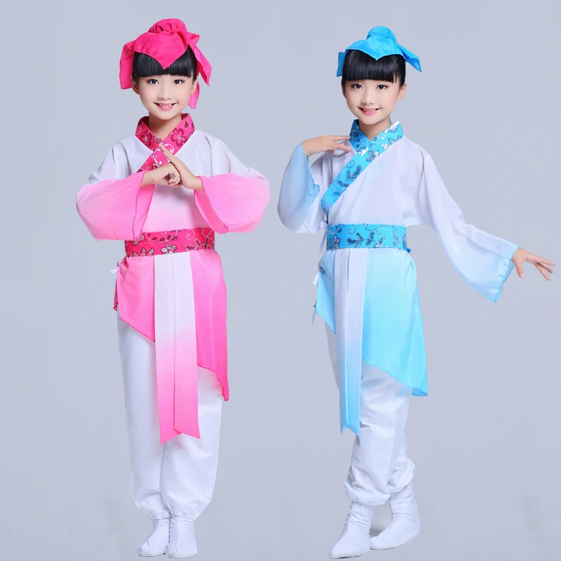 

Children's costumes, Hanfu , national costumes, children's stage performance clothing, primary and secondary school uniforms