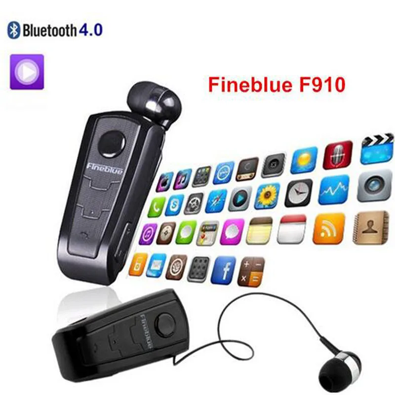 Мини беспроводной драйвер Auriculares Bluetooth наушники Fineblue F910 Audifonos Вибрация износ клип