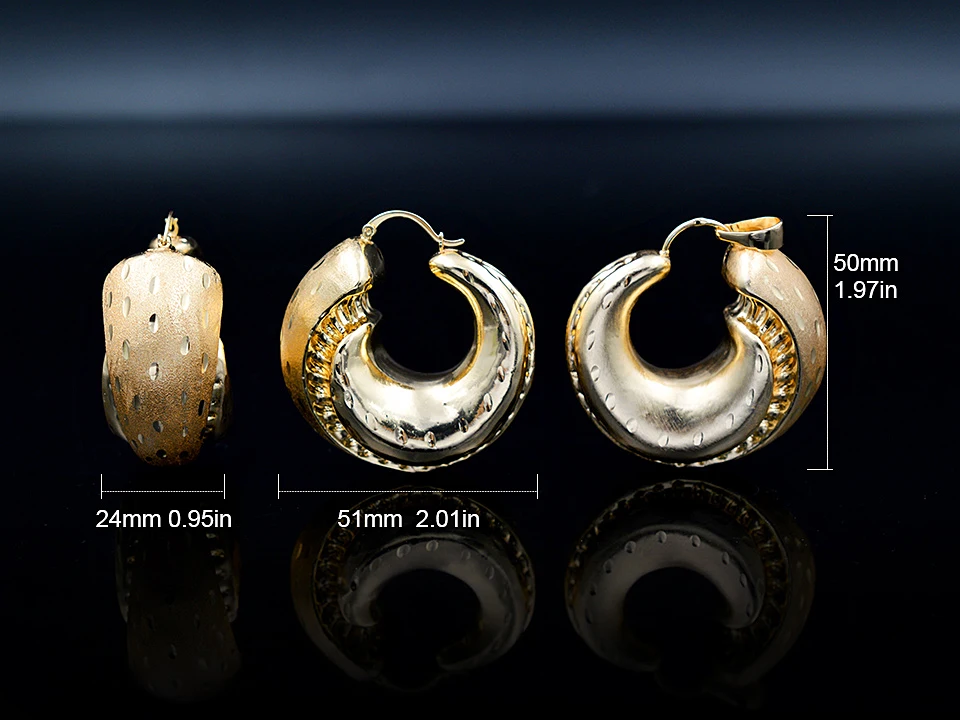 Sunny Jewelry Медные Ювелирные наборы для женщин колье серьги кулон большие круглые Ювелирные наборы для свадебных ювелирных изделий подарки