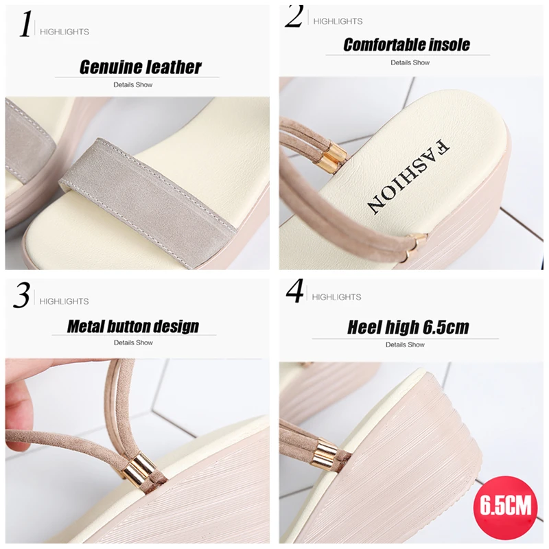 Женские замшевые сандалии на танкетке TKN модные сандалии-гладиаторы толстой