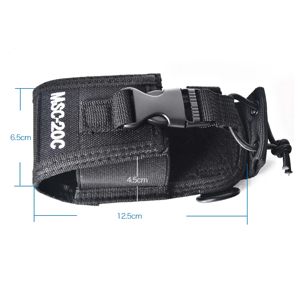 Новая сумка кобура чехол для рации BAOFENG Yaesu Icom Motorola Wouxun Puxing с радио рации|pouch belt bag|bag