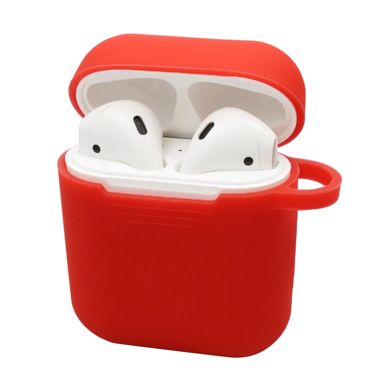 ТПУ силиконовый Bluetooth беспроводной чехол для наушников Защитный AirPods аксессуары