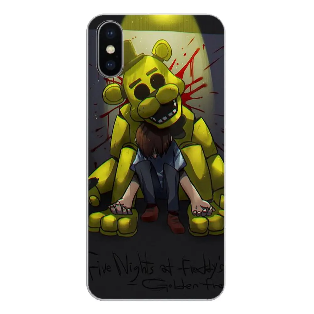 Five Nights At Freddy pizzeria Art Poster For iPod Touch iPhone 4 4S 5 5S 5C SE 6 6S 7 8 X XR XS Plus MAX Soft Transparent Cover |