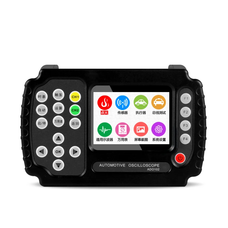 Цзиньханьская ADO102 автомобильный портативный осциллограф цифровой запоминающий осциллограф и цифровой мультиметр ремонт автомобилей осци...
