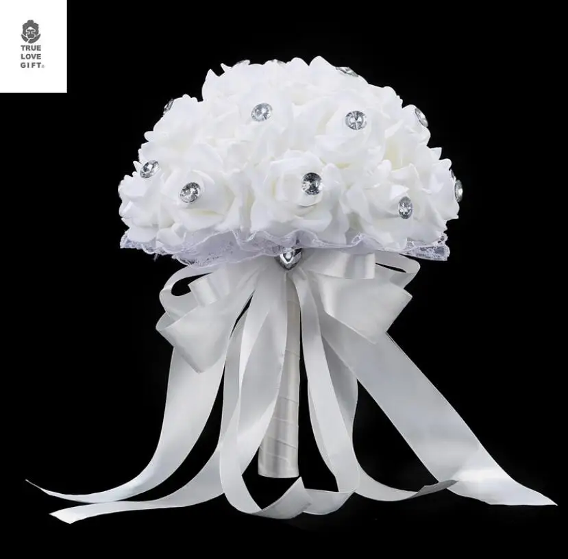 6 видов цветов букет Лидер продаж искусственные пенные цветы из пенопласта розы