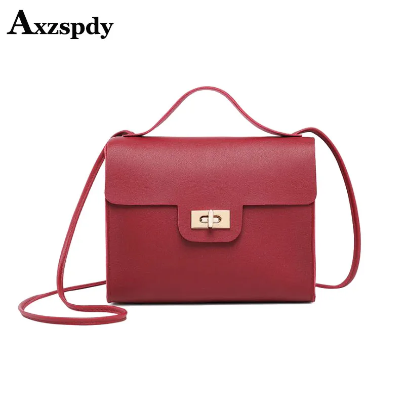 Axzspdy для женщин кожа сумки bolsa feminina розовый черная сумка с короткими ручками