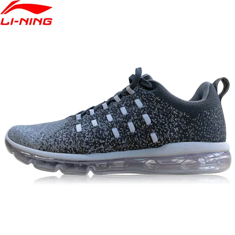 Li-Ning/Мужская прогулочная обувь Bubble Max амортизирующая моно-пряжа дышащая