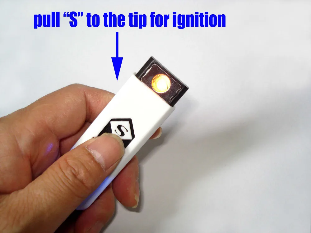 

100pcs USB lighter, windproof Lighter, snake shape lighter,