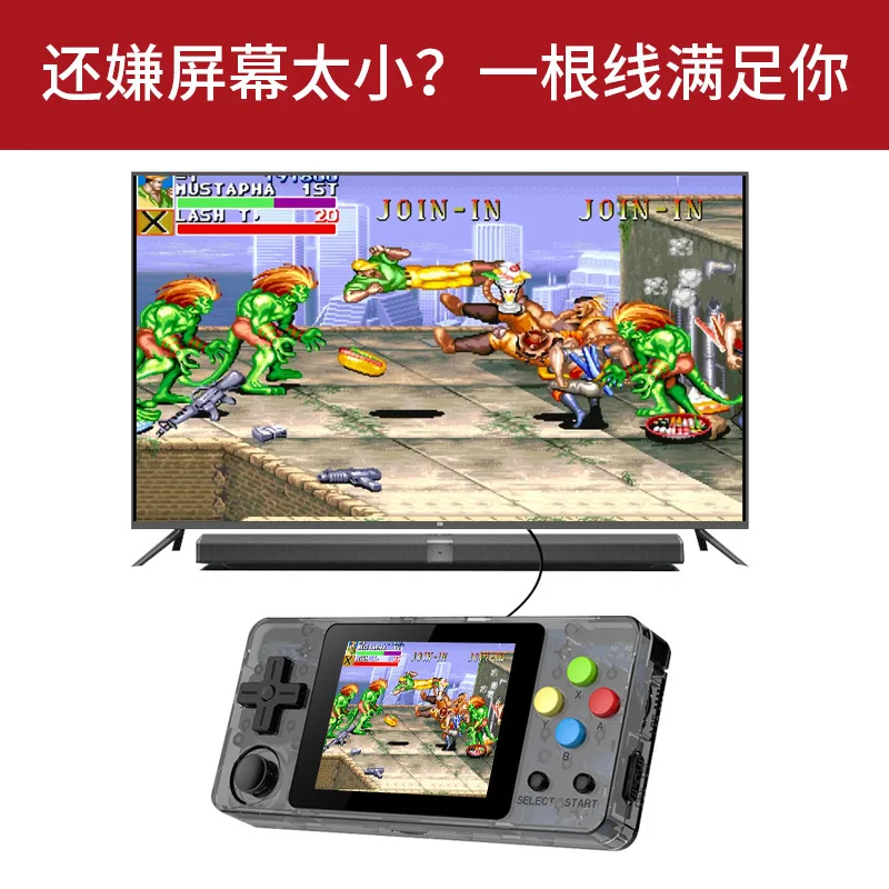 

OPEN SOURCE handle video games consol with 2.7 inch screen bulit in 3000 games 1000mah battery support tf card