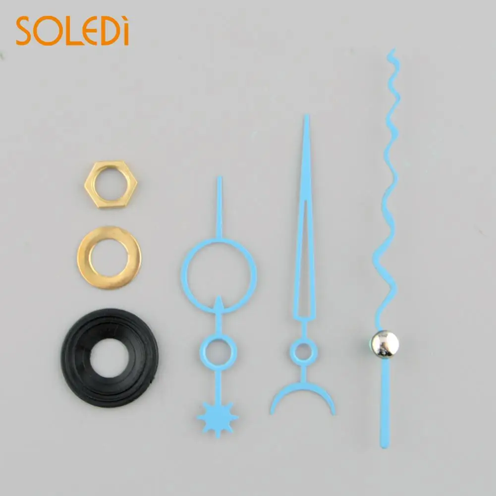 

Clock Quartz Movement Mechanism Blue Hand Hands DIY Replacement Repair Kit