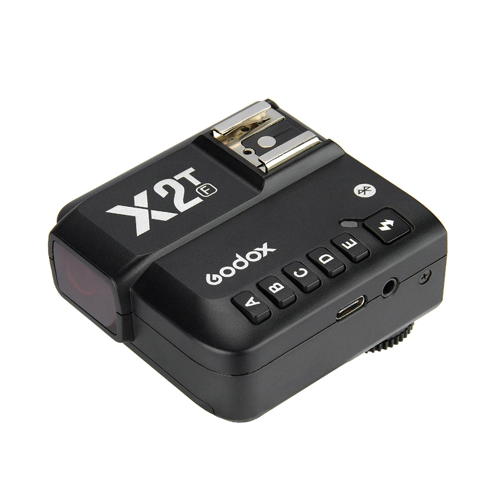 Godox X2t f Ttl 2 4g беспроводной триггер вспышки 1/8000s Hss Передатчик Кнопка спуска затвора