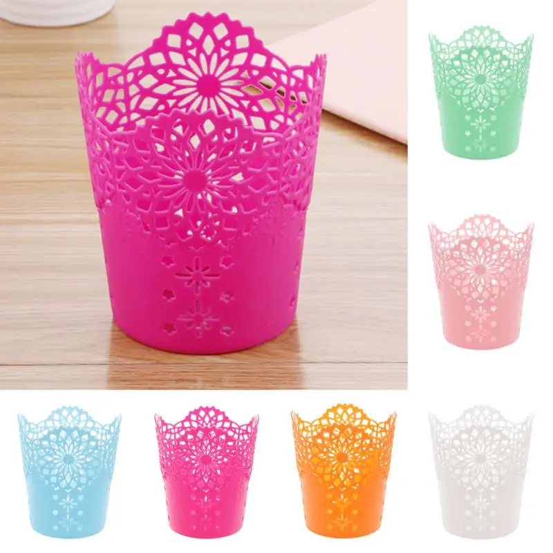 Креативная многофункциональная полая Цветочная ручка держатель щеток для