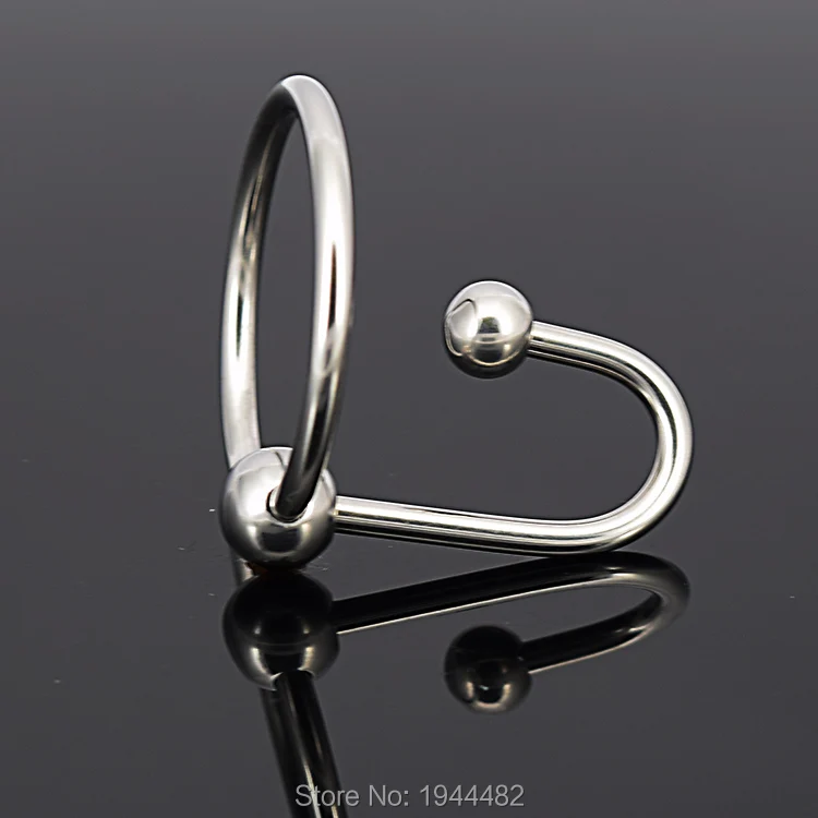 Мужское кольцо для задержки пениса из нержавеющей стали украшения головных