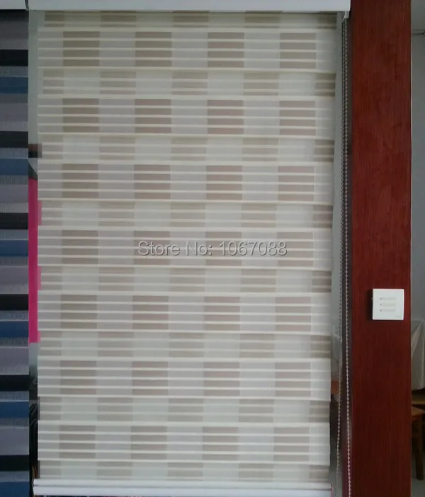 Оптовая/розничная продажа новинка индивидуальные прозрачные шторы Зебра