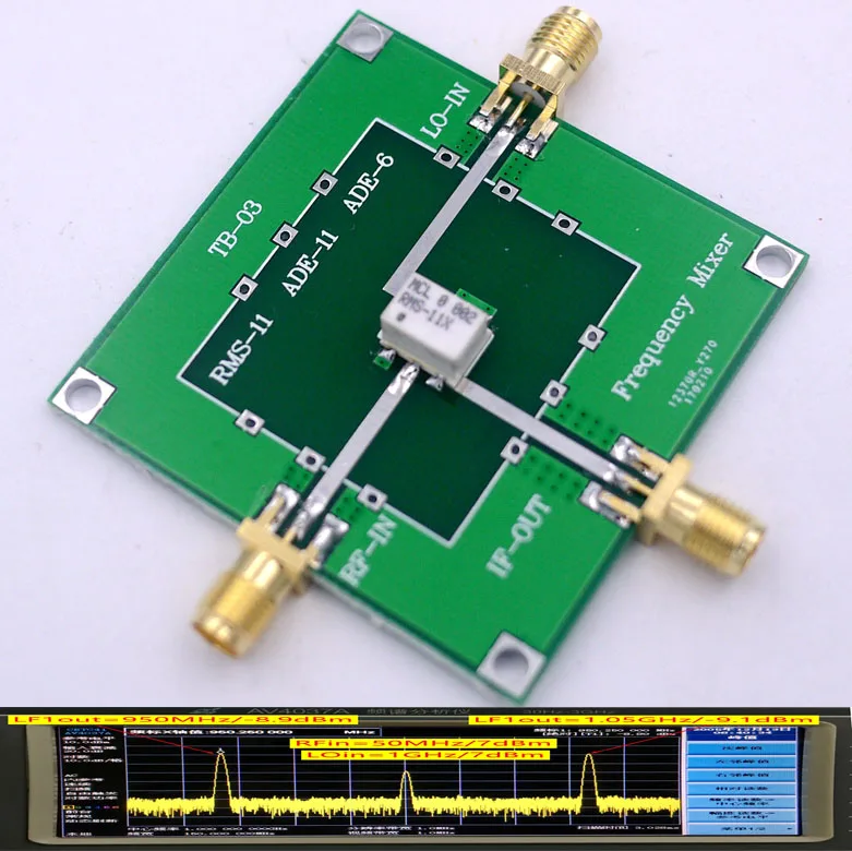 RMS-11 5-1900 МГц РЧ вверх и вниз преобразования частоты пассивный микшер