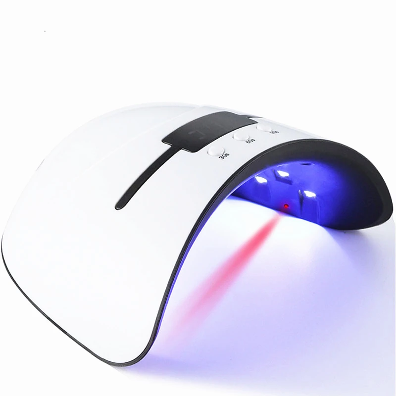 36W UV Lamp LED Nail Dryer For All Gels Polish Sun Light Infrared Sensing Timer Smart LCD Display Manicure | Красота и здоровье