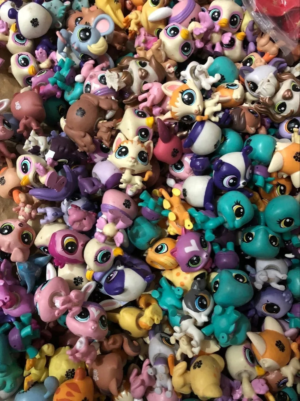 Pet shop lps toy dog коллекция стоящая короткошерстая кошка 5 кокер спаниель колли такса