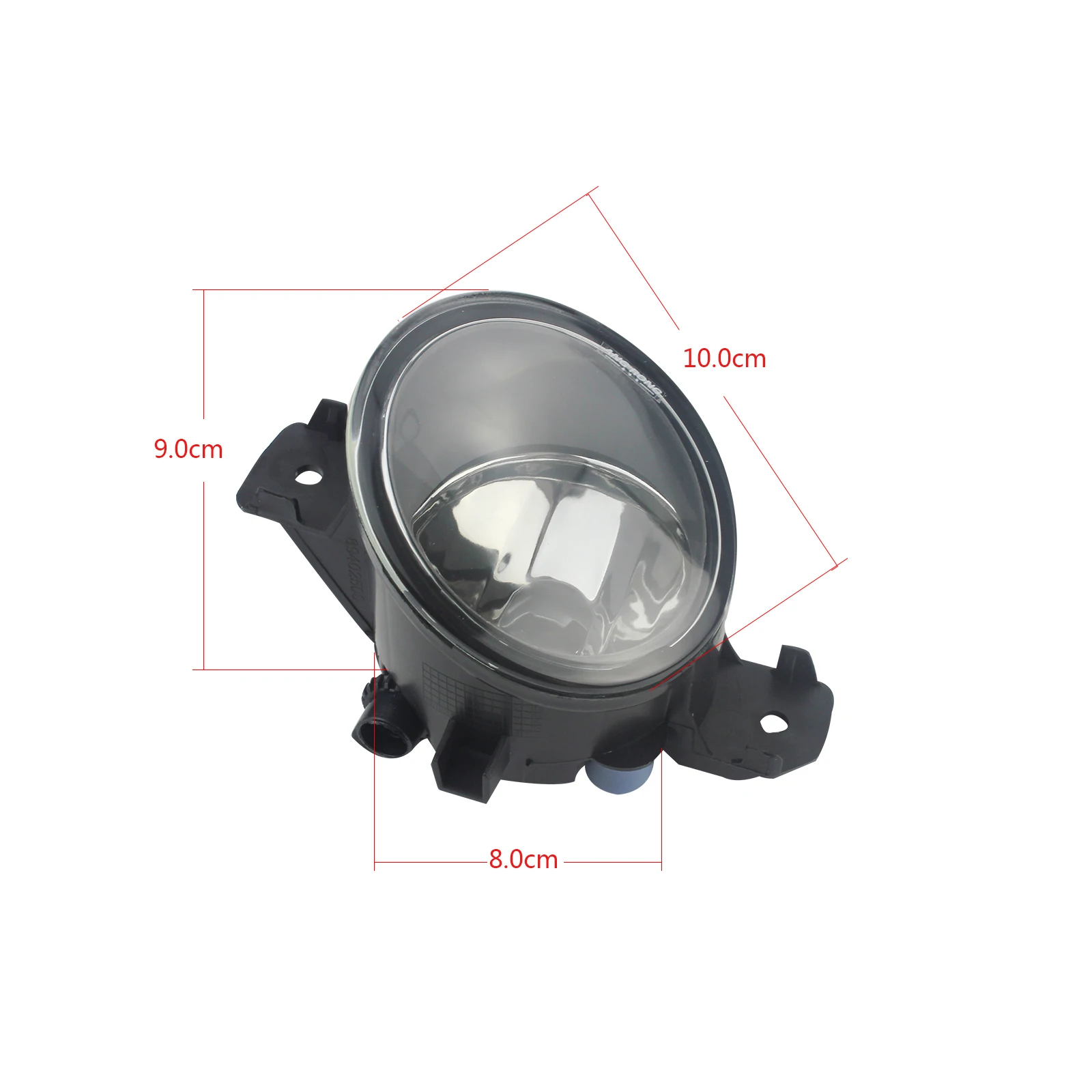 ANGRONG передние противотуманные фары Светильник лампы L & R без лампочки для Renault Clio