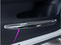 4pcs car side door body decoration trim cover fit for honda crv cr v 2012 2013 2014 2015 car styling