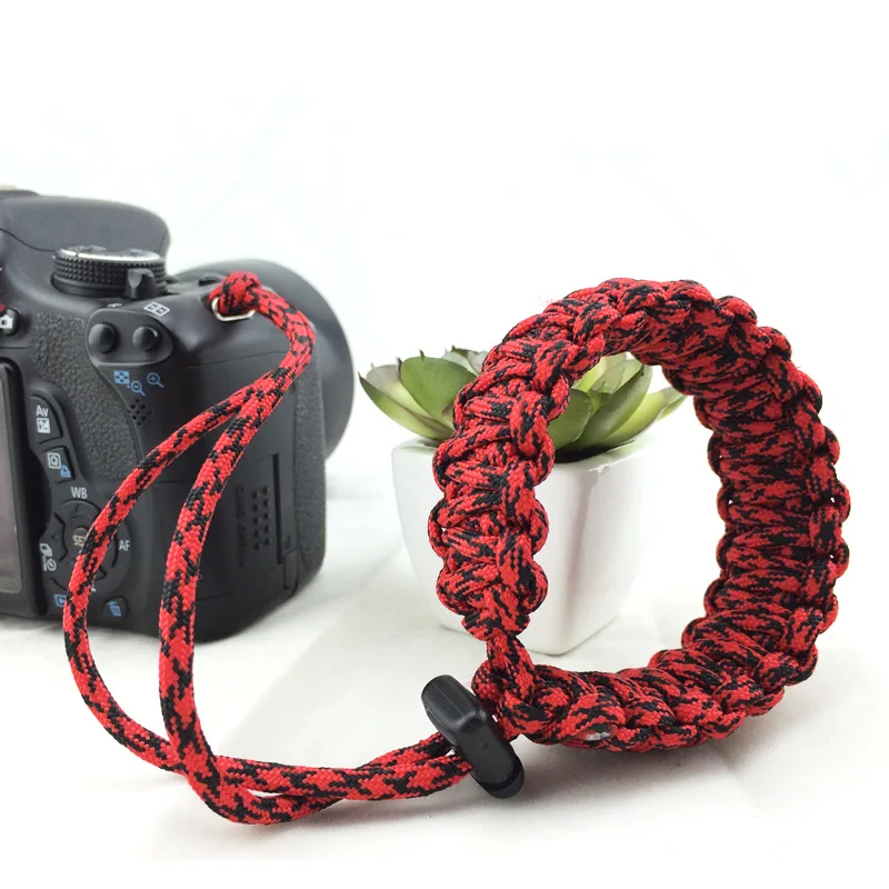 DIY DSLR камера ручной ремешок ручка для Canon Nikon D7100 D5500 D5300 D3200 D3300 D610 Sony|camera wrist grip|hand strap