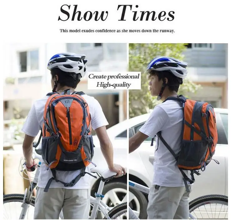 2017 Robesbon велосипедная сумка 32l мужской и женский велосипедный рюкзак Mtb открытый