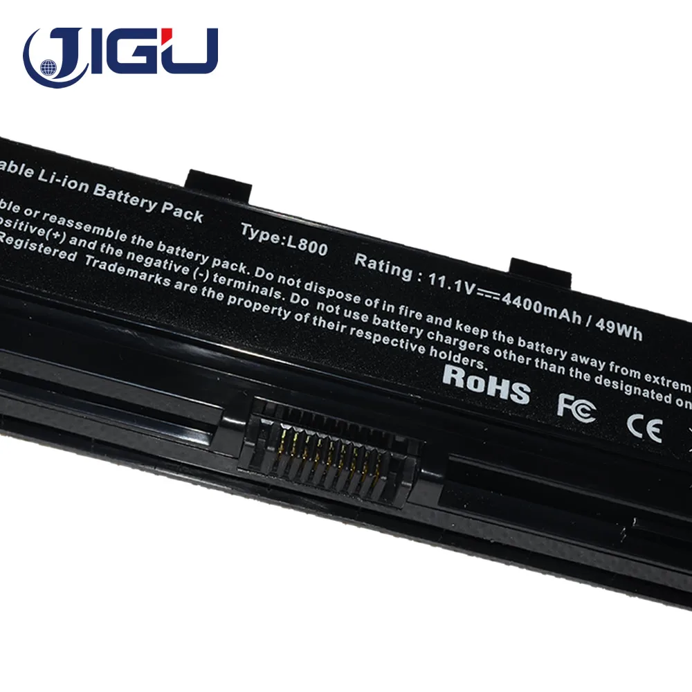 Аккумулятор JIGU для ноутбука Toshiba Satellite C40 C50 C55 C70 C75 PABAS271 PABAS272 PABAS273 C75|battery for toshiba|laptop