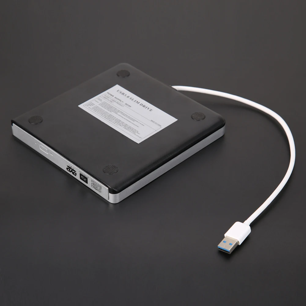 Портативный USB 3 0 тонкий внешний CD/DVD RW/CD RW DVD горелка Писатель Привод Высокое