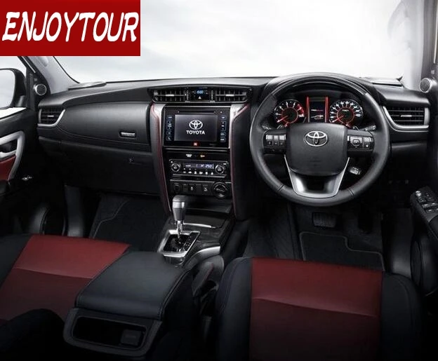 Dashmats аксессуары для стайлинга автомобиля крышка приборной панели toyota fortuner sw4 2016