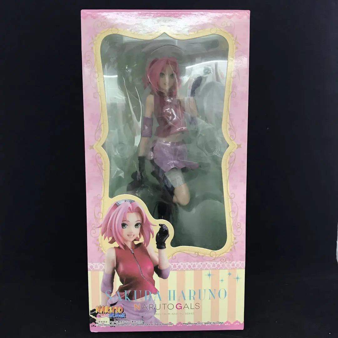 Наруто Shippuden Gals Sakura Haruno ПВХ полная фигурка модель игрушки подарок 22 см|Игровые