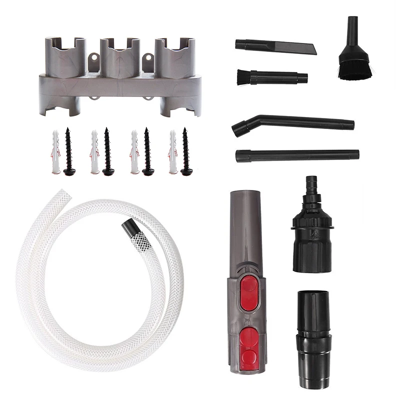Replacement Brushes + Storage Rack Holder For Dyson V7 V8 V10 Wall Mount Accessory Tool | Бытовая техника
