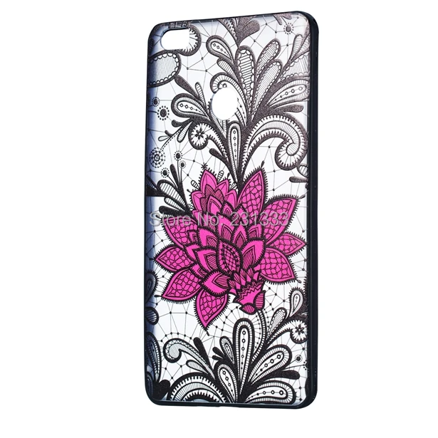 Матовый Жесткий чехол из ТПУ и поликарбоната с цветком лотоса для Samsung Galaxy J3 2018 J7