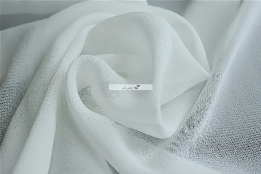 

Летний чистый шелк, шелковая марлевая ткань 150 ширина двери 10 мм чистый шелк прозрачная пряжа материал платье, шарф платье DIY ткань st