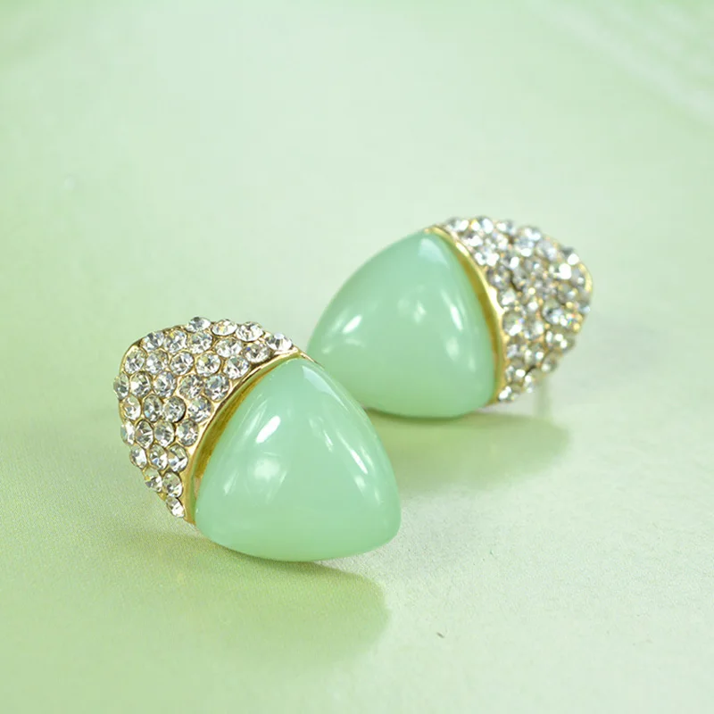 Женские акриловые серьги гвоздики 2 цвета|stud earrings|acrylic stud earringsaccessories for woman earrings |