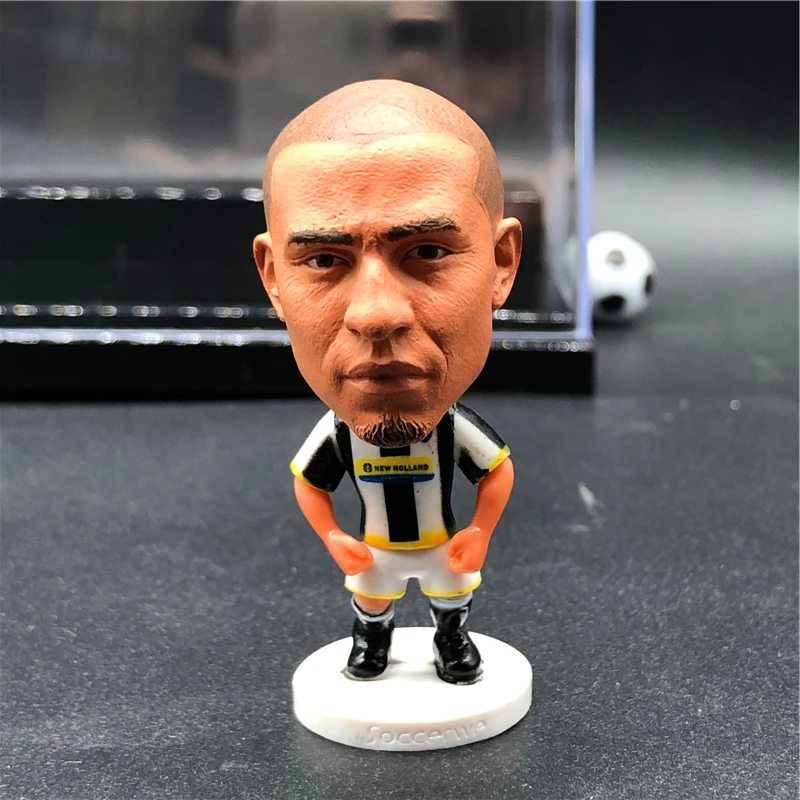 Soccerwe 6 5 см ПВХ мультфильм Футбол Звезда кукла JUV #17 # Trezeguet классические Фигурки для