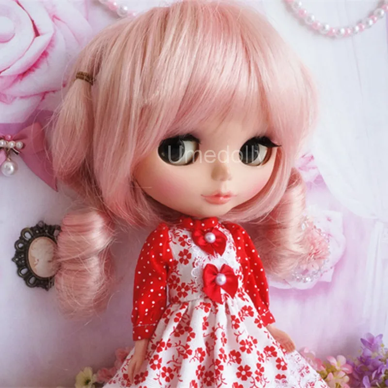 1 шт. платье с красными цветами для одежды Blyth Pullip Licca кукла Azone 1/6 аксессуары