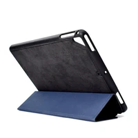 for apple new ipad 9 7 20172018 tri folding magnetic tablet cover sleepwake up slim leather smart cover case for ipad 5 6
