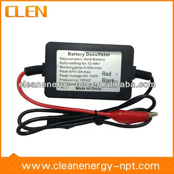 CLEN 2A 200AH Интеллектуальный 12V24V36V48V автоматический импульсный десульфатор оживить