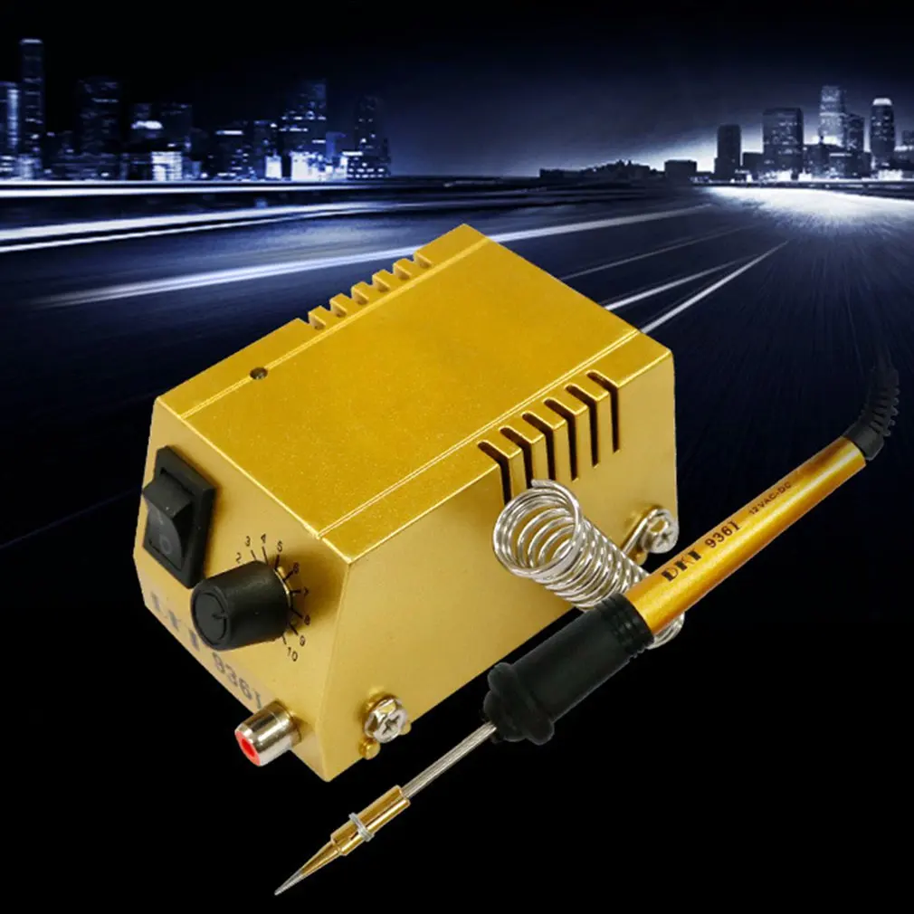 DKT 936I мини Регулируемый термостат паяльник ремонтный инструмент AC 220V паяльная