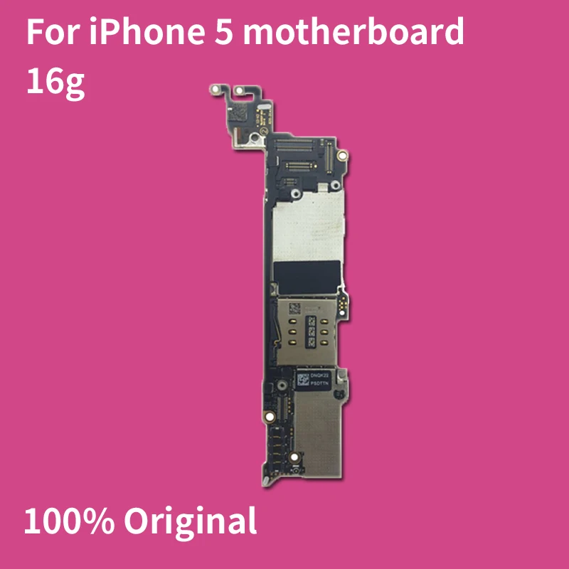 Логическая плата для iPhone 5 материнская 16G ROM оригинальная установленная iOS