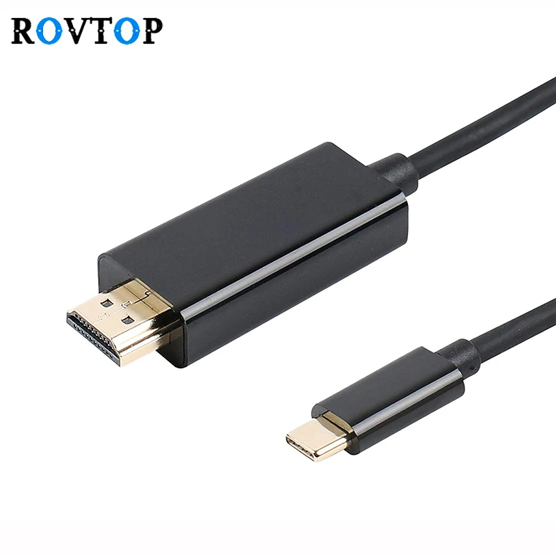 Rovtop USB C к HDMI кабель 6 футов мужчин и адаптер Thunderbolt 3 для huawei mate 20 MacBook Pro Ipad Galaxy S9