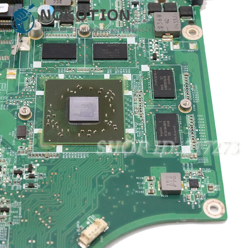 NOKOTION материнская плата для ноутбука acer ASPIRE 5553G материнская плата для ноутбука MBPV706001 MB. PV706.001 DA0ZR8MB8E0 HD5000 DDR3 Бесплатный процессор