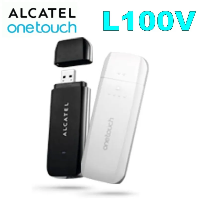 Разблокированный usb модем Alcatel L100v 3G 4G 100 Мбит/с FDD LTE|lte dongle|alcatel l100vlte |