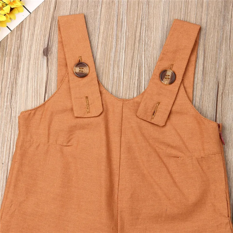 Летний комбинезон для новорожденных девочек без рукавов боди пляжный костюм |