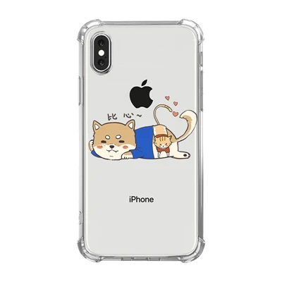 Чехол для телефона с рисунком Шиба ину для iPhone 6S 8 6 7 Plus 11 PRO X XS XR Max чехол прозрачный противоударный мягкий силиконовый чехол s - Цвет: SAB007